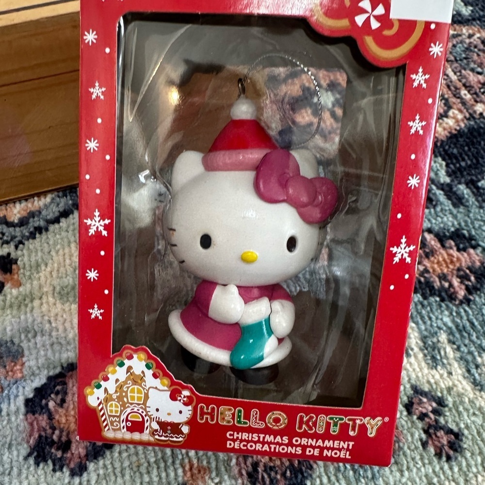 New Hello Kitty LTD Edition Christmas Ornament Kurt S Adler Exclusive